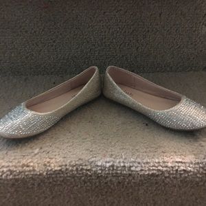 Glitter shoes good shape a little dirty